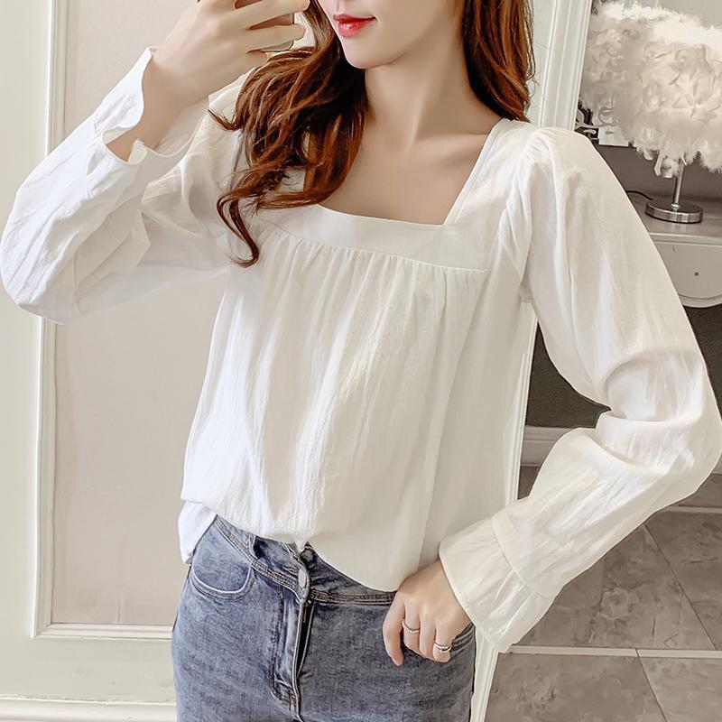 Full Sleeve Blouse Women Spring Loose Square Collar Blusas Womens Tops And Blouses White Red 05122 Women's & Shirts
Full Sleeve Blouse Women Spring Loose Square Collar Blusas Womens Tops And Blouses White Red 05122 Women's & Shirts