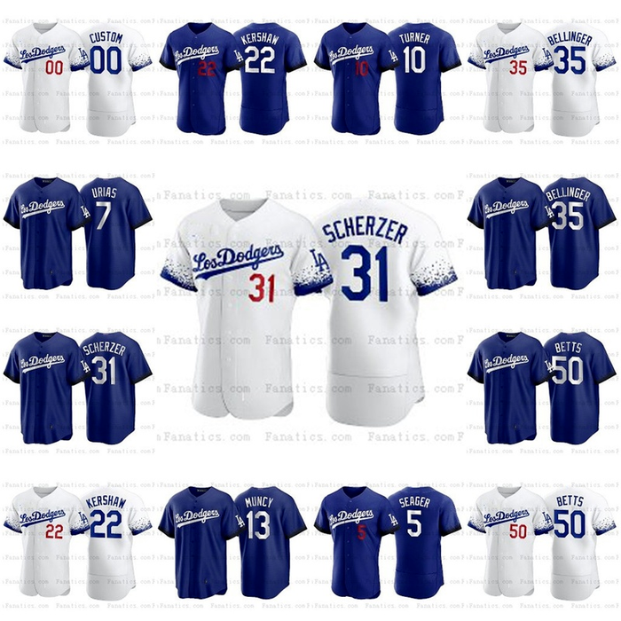 LA 50 Mookie Betts Dodgers 2022 City Connect Royal Jersey Freddie Freeman Trea Turner 35 Cody Bellinger Clayton Kershaw Julio Urias Chris Taylor Max Scherzer, 2021 connect city /mens flex base
LA 50 Mookie Betts Dodgers 2022 City Connect Royal Jersey Freddie Freeman Trea Turner 35 Cody Bellinger Clayton Kershaw Julio Urias Chris Taylor Max Scherzer, 2021 connect city /mens flex base