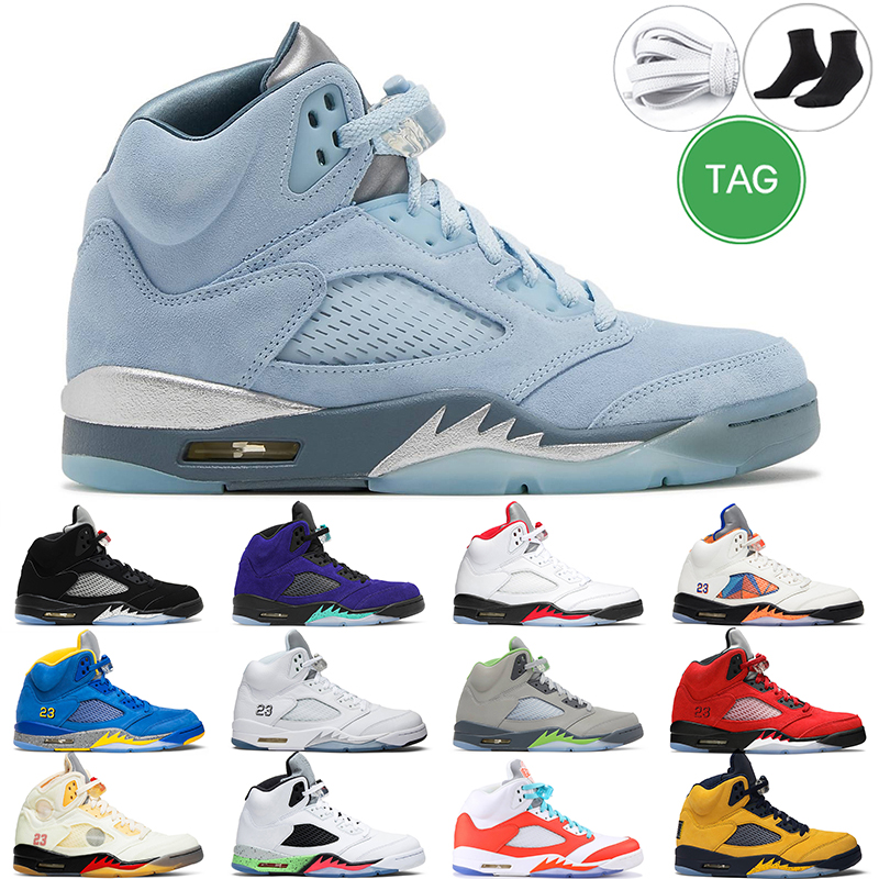 5 retro men basketball shoes 5s Camo Top 3 Sail What The White Blue Bird Oregon Oreo International Alternate Raging Flight mens trainer Outdoor sports sneakers, #26
5 retro men basketball shoes 5s Camo Top 3 Sail What The White Blue Bird Oregon Oreo International Alternate Raging Flight mens trainer Outdoor sports sneakers, #26