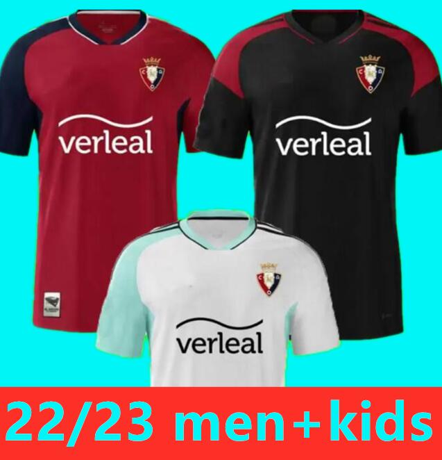 22 23 OSASUNA soccer jersey home DAVID GARCiA CHIMY aVILA CAMISETA EQUIPACIoN ADULTO 2022 2023 TORRES MONCAYOLA MANU SANCHEZ home away 3rd Football shirt men kids Kit
22 23 OSASUNA soccer jersey home DAVID GARCiA CHIMY aVILA CAMISETA EQUIPACIoN ADULTO 2022 2023 TORRES MONCAYOLA MANU SANCHEZ home away 3rd Football shirt men kids Kit