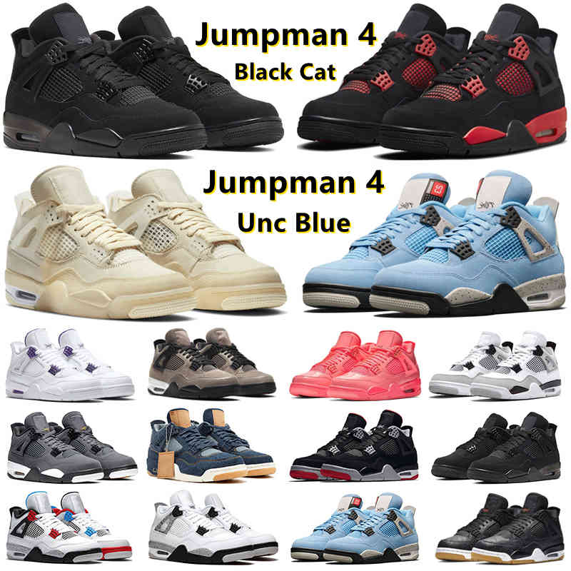 Basketball Jumpman 4 4s Retro mens Shoes Sneakers Canvas Red Thunder Sail Black Cat White Oreo Pure Money Lightning Infrared UNC Blue, Color#43
Basketball Jumpman 4 4s Retro mens Shoes Sneakers Canvas Red Thunder Sail Black Cat White Oreo Pure Money Lightning Infrared UNC Blue, Color#43