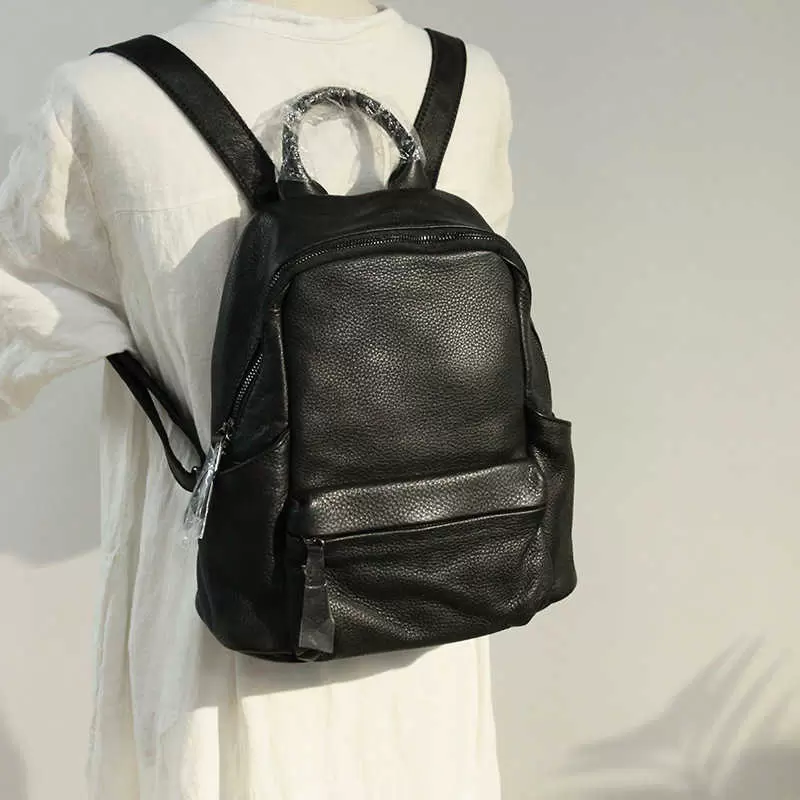 Internal Frame Packs 2021 Leisure Soft Top Leather Large Capacity Fashion Women's Backpack