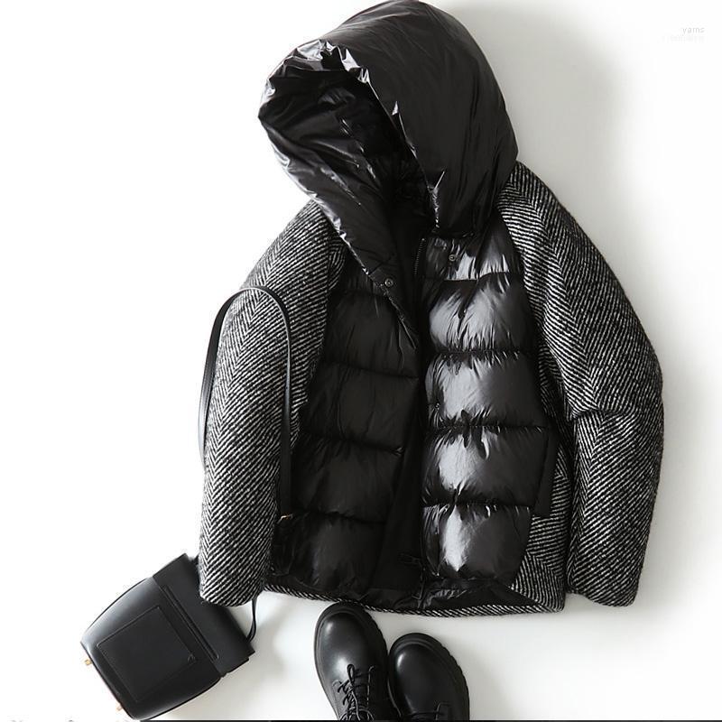 Women' Down & Parkas Coat Short Duck Puffer Jacket 2022 Loose Winter Female Snow Outwear Oversize Black Coats1
Women' Down & Parkas Coat Short Duck Puffer Jacket 2022 Loose Winter Female Snow Outwear Oversize Black Coats1