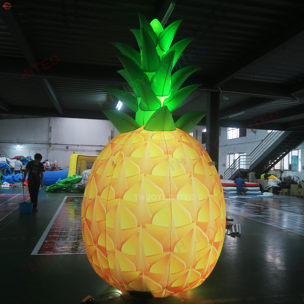 Free Ship Outdoor Activities advertising giant inflatable pineapple fruits corn vegetable model air balloon for sale