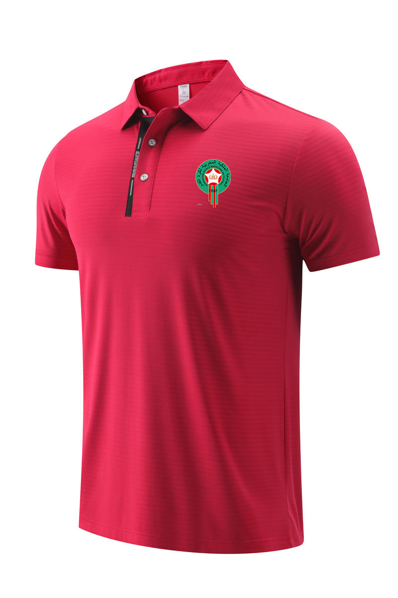 22 Morocco POLO football fan shirts for men and women in summer breathable dry ice mesh fabric sports T-shirt LOGO can be customized., No 8
22 Morocco POLO football fan shirts for men and women in summer breathable dry ice mesh fabric sports T-shirt LOGO can be customized., No 8