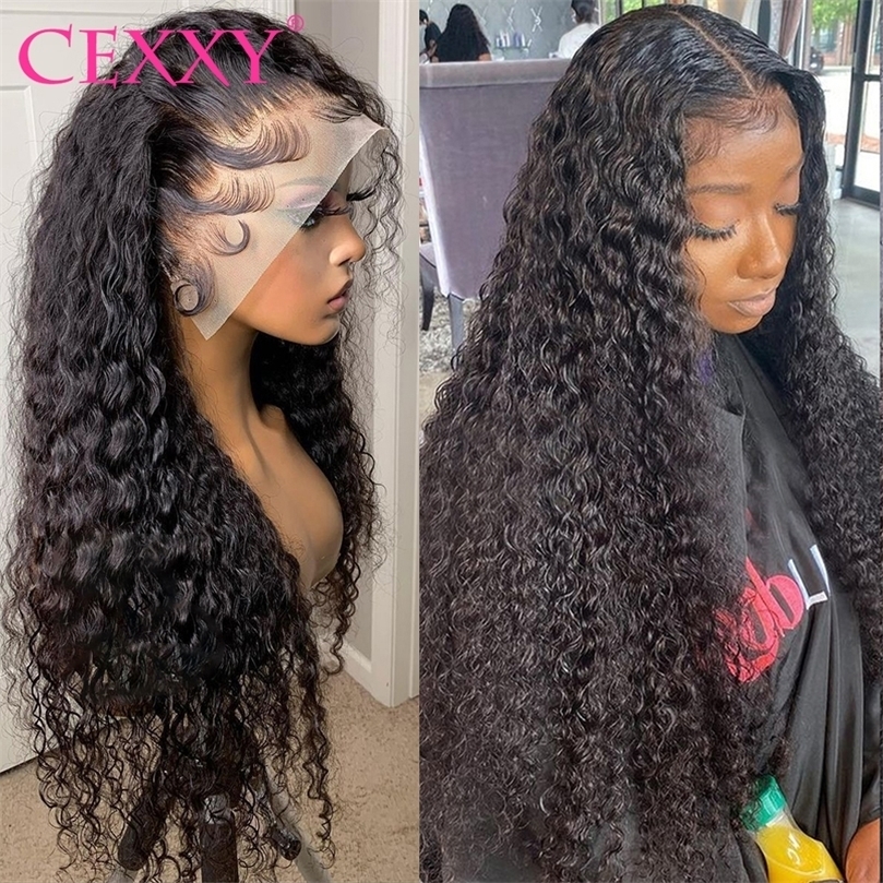 CEXXY 30 40 inch 360 13x4 Frontal Deep Wave 4x4 Lace Closure Loose Water Curly Human Hair For Women 220715
CEXXY 30 40 inch 360 13x4 Frontal Deep Wave 4x4 Lace Closure Loose Water Curly Human Hair For Women 220715