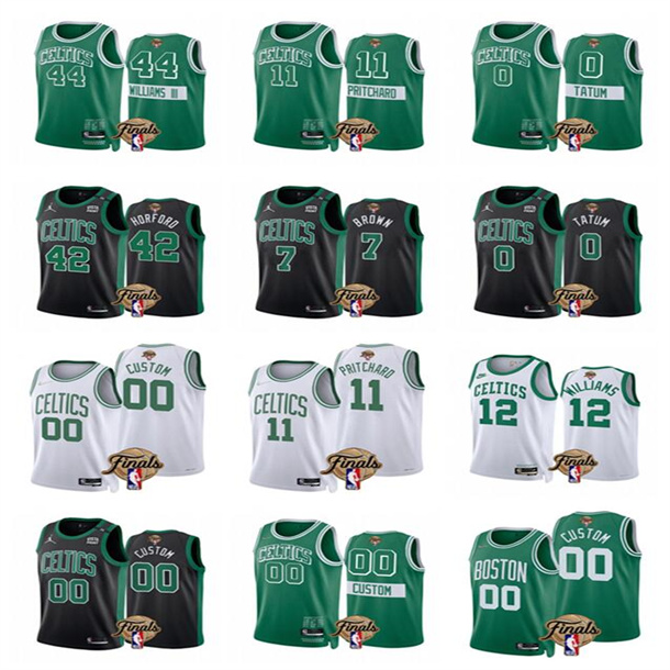 Jersey Custom Men women youth Boston''Celtics''44 Robert Williams III Pritchard Tatum Brown Williams Horford 2022 Finals Stitched white black green
Jersey Custom Men women youth Boston''Celtics''44 Robert Williams III Pritchard Tatum Brown Williams Horford 2022 Finals Stitched white black green