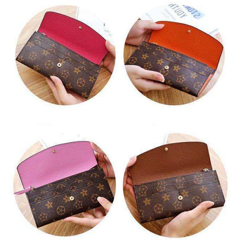 Top Quality Brown flower Wallets Wholesale red lady long wallet multicolor designer coin purse Card holder original boxs purses womens classic zipper pocket purse, Brown plaid - pink inside
Top Quality Brown flower Wallets Wholesale red lady long wallet multicolor designer coin purse Card holder original boxs purses womens classic zipper pocket purse, Brown plaid - pink inside