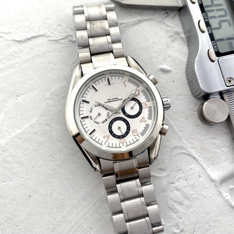 Men Watch Stainless Steel Six stitches All dials work 40MM Machinery Luxury Brand Automatic mechanical Movement Watches Fashion OM
Men Watch Stainless Steel Six stitches All dials work 40MM Machinery Luxury Brand Automatic mechanical Movement Watches Fashion OM