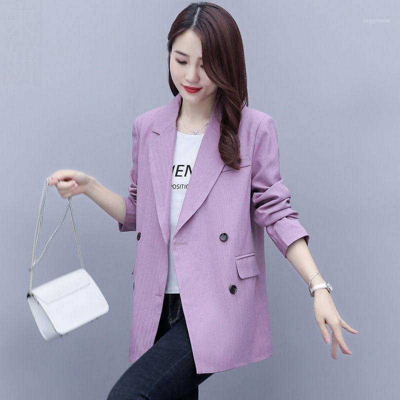 Blazer Women' Spring And Autumn 2022 Temperament Suit Jacket Wild Double-breasted Tops Professional Office Ladies Outwear K982, Black
Blazer Women' Spring And Autumn 2022 Temperament Suit Jacket Wild Double-breasted Tops Professional Office Ladies Outwear K982, Black