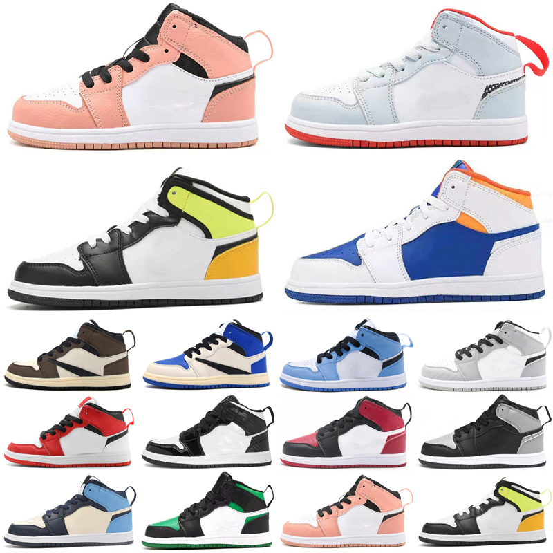 Kids Jumpman 1 1S mid Basketball Shoes OG High Military Blue toddler Sneaker TS Royal Metallic Silver Toe Tropical Twist Paint boys girls children running shoe, As photo 25
Kids Jumpman 1 1S mid Basketball Shoes OG High Military Blue toddler Sneaker TS Royal Metallic Silver Toe Tropical Twist Paint boys girls children running shoe, As photo 25