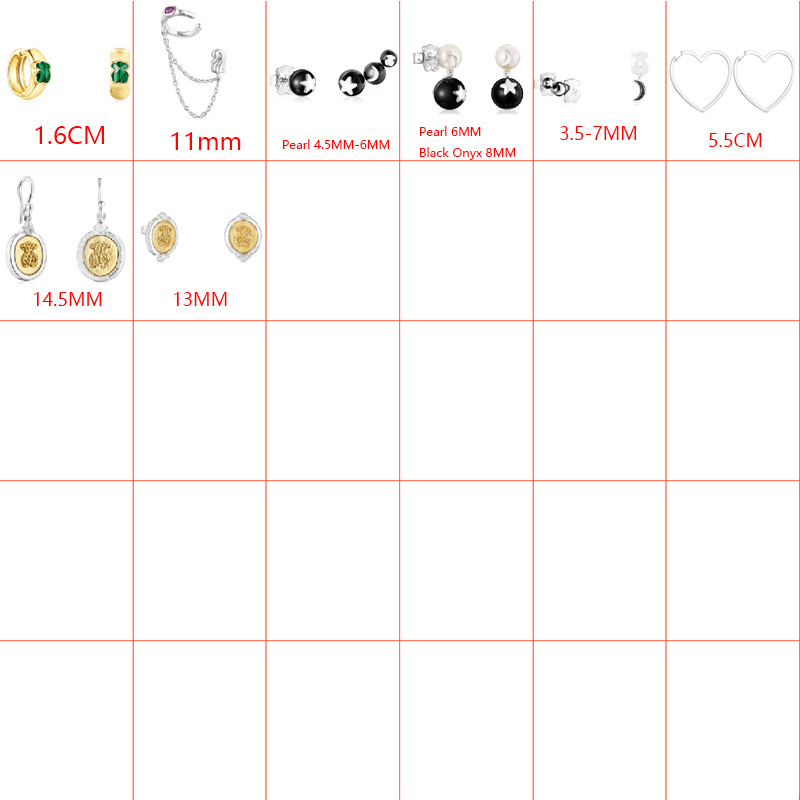2022 New Style 100% 925 Sterling Silver cute Bear Trend Fashion Ladies Beautiful Classic Earrings Jewelry Factory Direct Wholesale
2022 New Style 100% 925 Sterling Silver cute Bear Trend Fashion Ladies Beautiful Classic Earrings Jewelry Factory Direct Wholesale