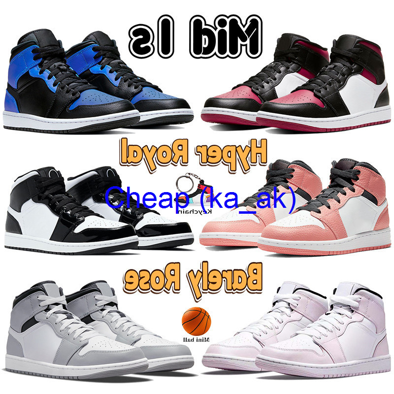 with box Boots 1 Mid 1s mens Basketball Shoes Barely rose light smoke grey 2.0 hyper royal pink quartz carbon fiber arctic orange white black, 07 grey green
with box Boots 1 Mid 1s mens Basketball Shoes Barely rose light smoke grey 2.0 hyper royal pink quartz carbon fiber arctic orange white black, 07 grey green