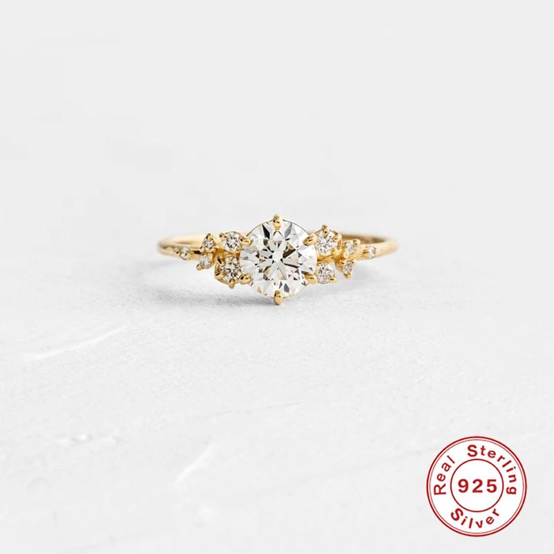 Cluster Rings Aide Real 925 Sterling Silver Snowflake Flower Zircon Geometric Ring For Women Girls Birthday Jewelry Gift AccessoriesCluster
Cluster Rings Aide Real 925 Sterling Silver Snowflake Flower Zircon Geometric Ring For Women Girls Birthday Jewelry Gift AccessoriesCluster