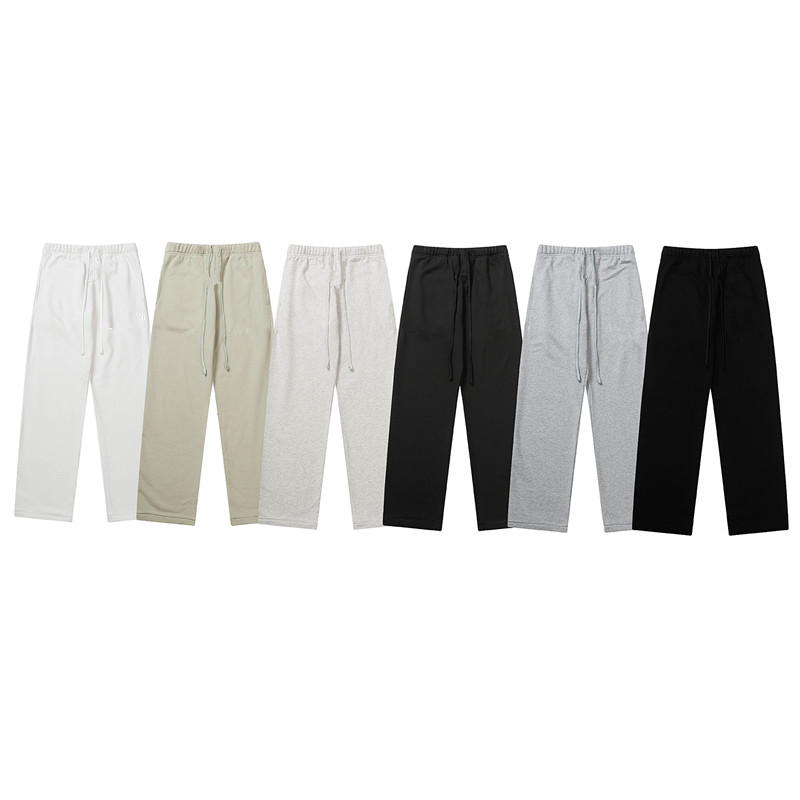 Mens Designer Flocking Pants Fashion High Quality Beam Foot Trousers Solid Color Jogging Pants
Mens Designer Flocking Pants Fashion High Quality Beam Foot Trousers Solid Color Jogging Pants