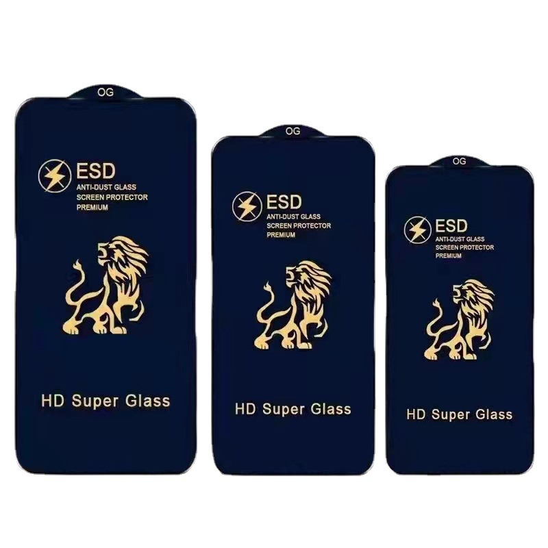 ESD Tempered Glass Screen Protector 9H Full Cover Anti Dust Coverage Curved Protective Film Guard Shield For iPhone 13 Pro Max 12 Mini 11 XS XR X 8 7 6 Plus SE
ESD Tempered Glass Screen Protector 9H Full Cover Anti Dust Coverage Curved Protective Film Guard Shield For iPhone 13 Pro Max 12 Mini 11 XS XR X 8 7 6 Plus SE