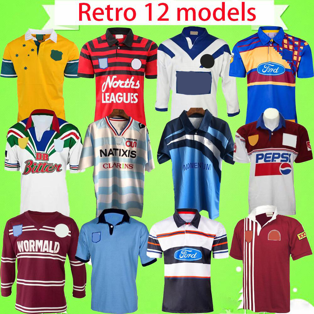 RUGBY LEAGUE JERSEYS RETRO version Australia Sydney Bear france Highland Lanholton Manly Seahawks Manly Seahawk Blues Maru Warrior vintage shirts classic S-5XL, 1999
RUGBY LEAGUE JERSEYS RETRO version Australia Sydney Bear france Highland Lanholton Manly Seahawks Manly Seahawk Blues Maru Warrior vintage shirts classic S-5XL, 1999