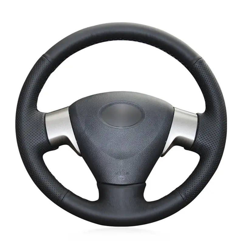 Hand-stitched Black Leather Car Steering Wheel Cover For Toyota Corolla 2009-2013 Matrix 2009-2010 Auris 2007-2009 Automotive Interior 
Hand-stitched Black Leather Car Steering Wheel Cover For Toyota Corolla 2009-2013 Matrix 2009-2010 Auris 2007-2009 Automotive Interior