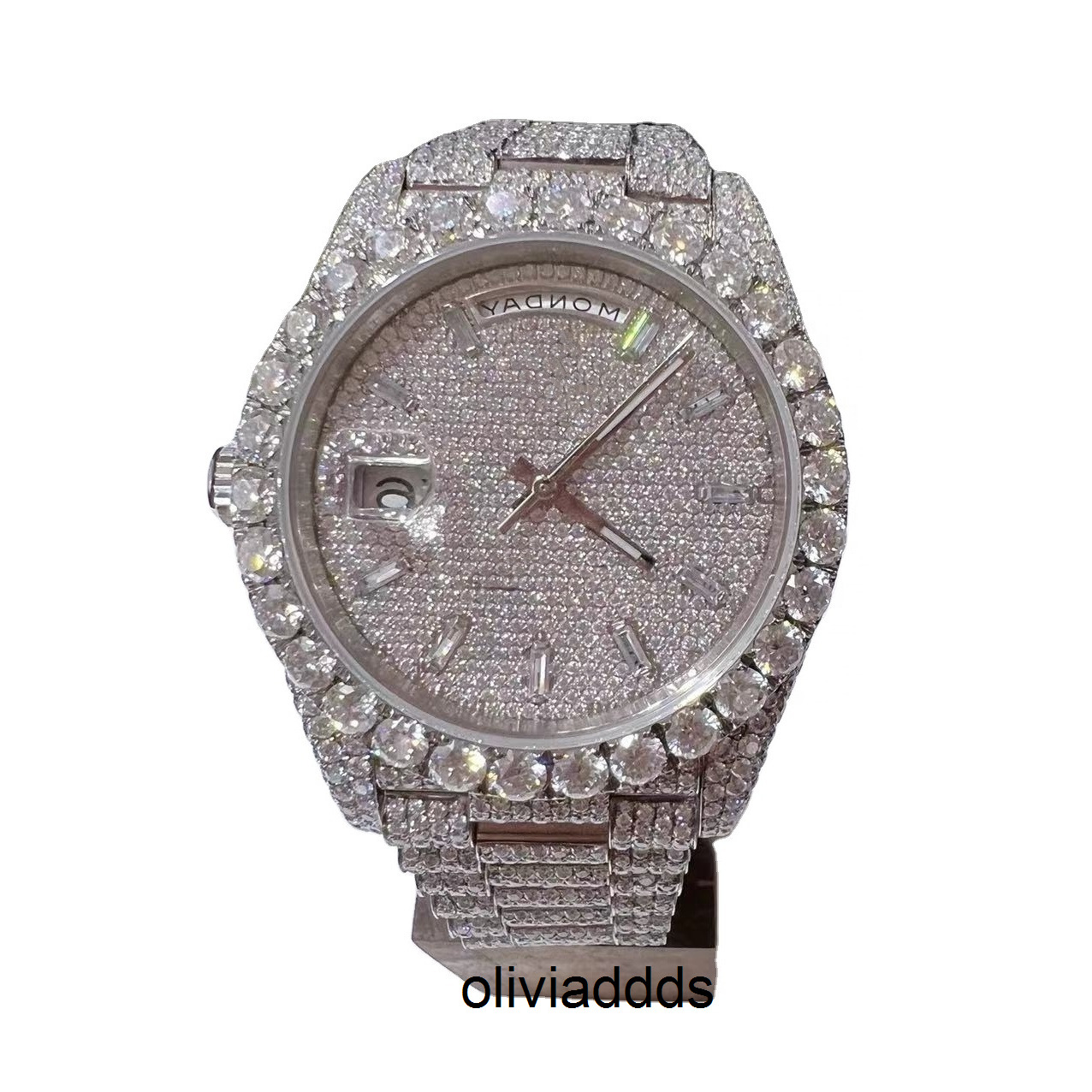 Tiktok men's watch wholesale waterproof luminous calendar steel band sports quartz watch NSNJ, White gold
Tiktok men's watch wholesale waterproof luminous calendar steel band sports quartz watch NSNJ, White gold