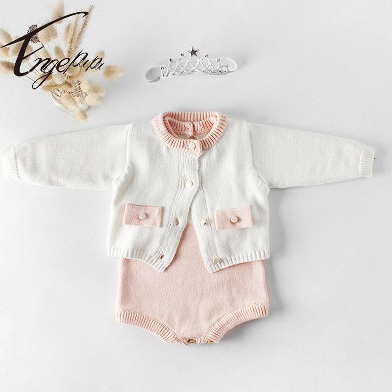 Clothing Sets Engepapa Baby Girls Knitting Clothes Set Pocket Knitted Jacket+Rompers Spring Autumn Infant Suit, 86006romper
Clothing Sets Engepapa Baby Girls Knitting Clothes Set Pocket Knitted Jacket+Rompers Spring Autumn Infant Suit, 86006romper