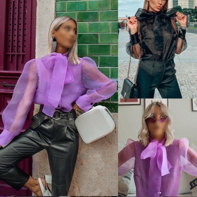 Women Bow Tie Chiffon Shirt Ruffle Casual See Through Long Sleeve Loose Top Office Blouse Women' Blouses & Shirts, Purple
Women Bow Tie Chiffon Shirt Ruffle Casual See Through Long Sleeve Loose Top Office Blouse Women' Blouses & Shirts, Purple