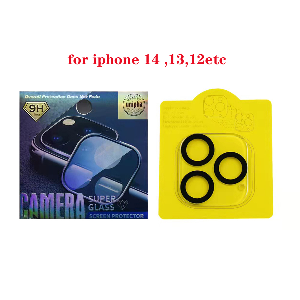 Tempered Glass Back Camera Lens Protector Screen Protectors Film for iPhone 14 13 12 Mini 11 Pro Max 3D Transparent Scratch-Resistant Full Cover With retail packaging
Tempered Glass Back Camera Lens Protector Screen Protectors Film for iPhone 14 13 12 Mini 11 Pro Max 3D Transparent Scratch-Resistant Full Cover With retail packaging