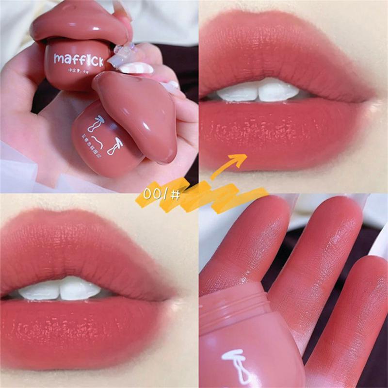 Lip Gloss Cute Mushroom Lipstick Velvet Matte Long Lasting Lipgloss Waterproof Women Sexy Red Makeup Tint Korean CosmeticsLip, 01
Lip Gloss Cute Mushroom Lipstick Velvet Matte Long Lasting Lipgloss Waterproof Women Sexy Red Makeup Tint Korean CosmeticsLip, 01