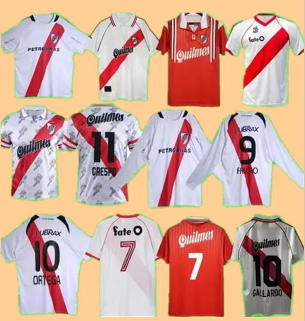 1986 1987 1995 1996 1997 river plate retro soccer jersey 2004 2006 ORTEGA Caniggia FALCAO Crespo Copa Libertadores vintage classic football jersey
1986 1987 1995 1996 1997 river plate retro soccer jersey 2004 2006 ORTEGA Caniggia FALCAO Crespo Copa Libertadores vintage classic football jersey