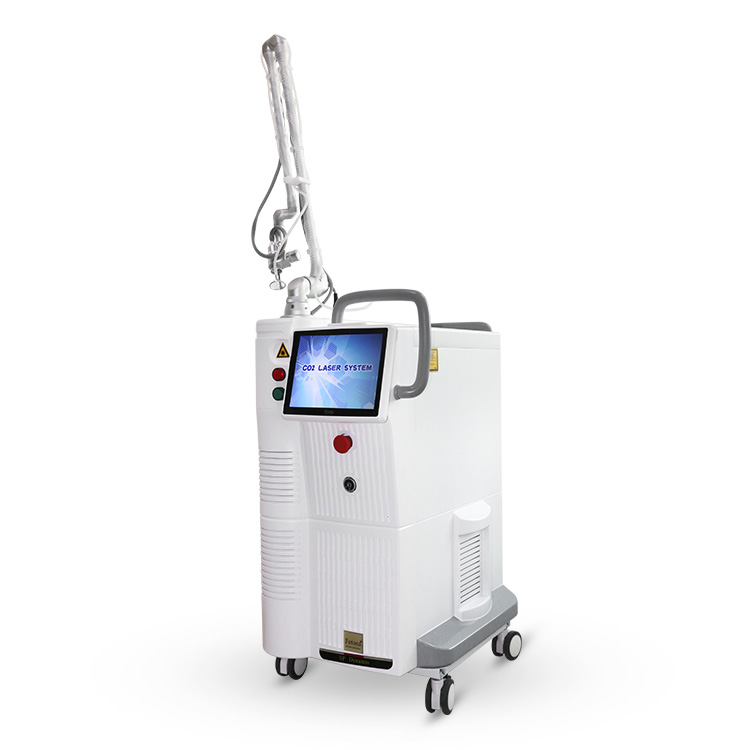 Co2 laser fractional machine Vertical RF tube 1060 nm wavelength for vaginal Stretch Marks removal Face Lift skin rejuvenation Safety Equipment