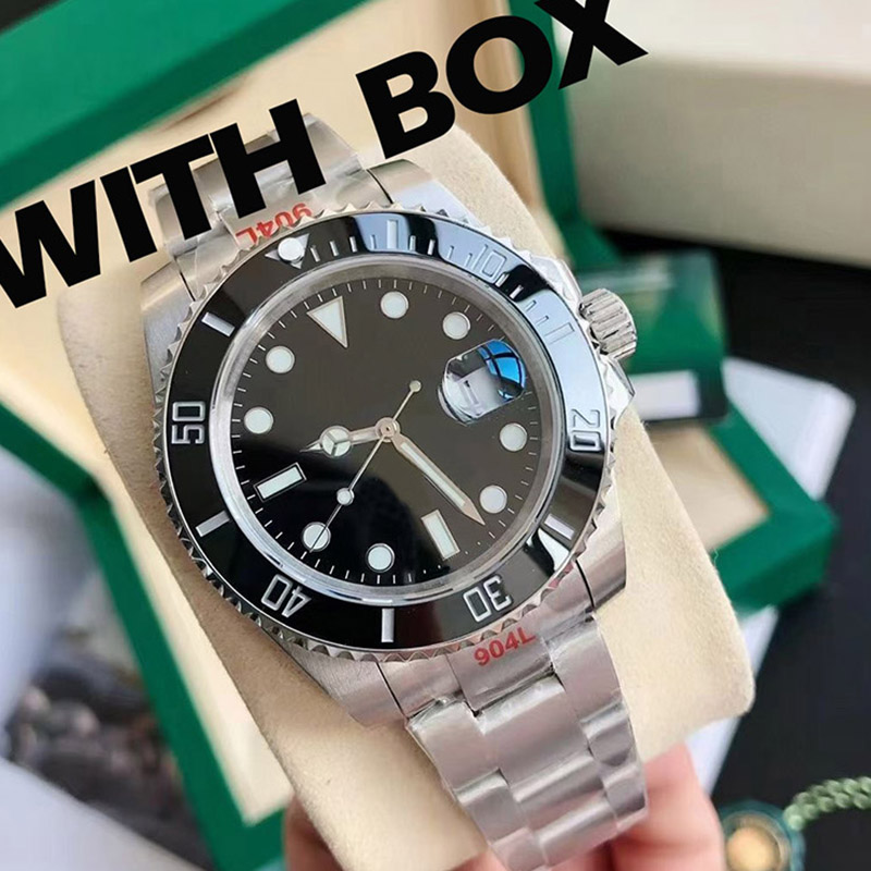 mens automatic mechanical ceramics watches 41mm full stainless steel Gliding clasp Swimming wristwatches sapphire luminous watch montre de luxe, Box
mens automatic mechanical ceramics watches 41mm full stainless steel Gliding clasp Swimming wristwatches sapphire luminous watch montre de luxe, Box