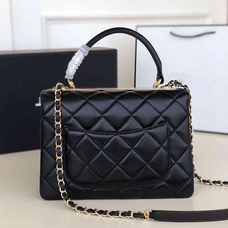 Top Quality Handbags Bag For Women Real Leather Handle Tote s Fashion Designer Design Luxury Shoulder With hardware