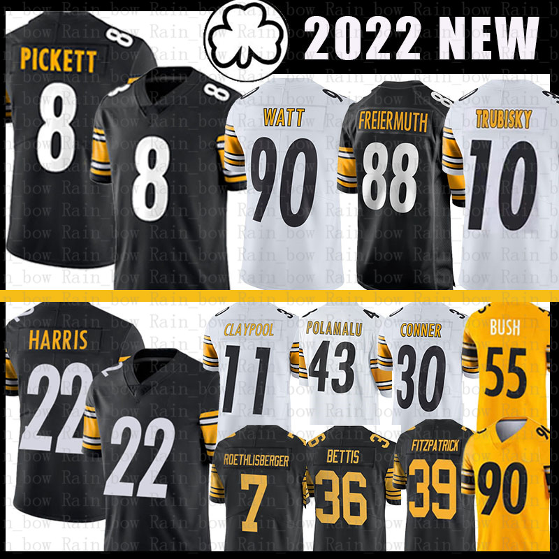 T.J. Watt Jersey Kenny Pickett Najee Harris Mitchell Trubisky Pat Freiermuth Chase Claypool Minkah Fitzpatrick Roethlisberger Jack Jerome Bettis Joe Haden Football, 2021 women size s-xxl(gr)
T.J. Watt Jersey Kenny Pickett Najee Harris Mitchell Trubisky Pat Freiermuth Chase Claypool Minkah Fitzpatrick Roethlisberger Jack Jerome Bettis Joe Haden Football, 2021 women size s-xxl(gr)