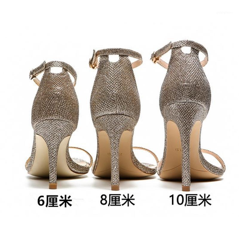 Sandals Women Shoes High Heels Leather Peep Toes Buckle Strap Woman Party 2022 Spring Summer Fashion Arrival Size 34-39, Silver flash 6cm
Sandals Women Shoes High Heels Leather Peep Toes Buckle Strap Woman Party 2022 Spring Summer Fashion Arrival Size 34-39, Silver flash 6cm