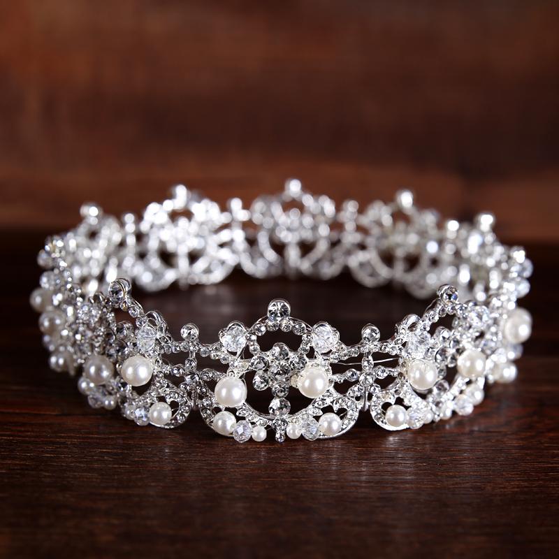 Hair Clips & Barrettes Luxury Vintage Full Crystal Pearl Bridal Cross Headbands Wedding Stunning Tiara Crown Jewelry
Hair Clips & Barrettes Luxury Vintage Full Crystal Pearl Bridal Cross Headbands Wedding Stunning Tiara Crown Jewelry