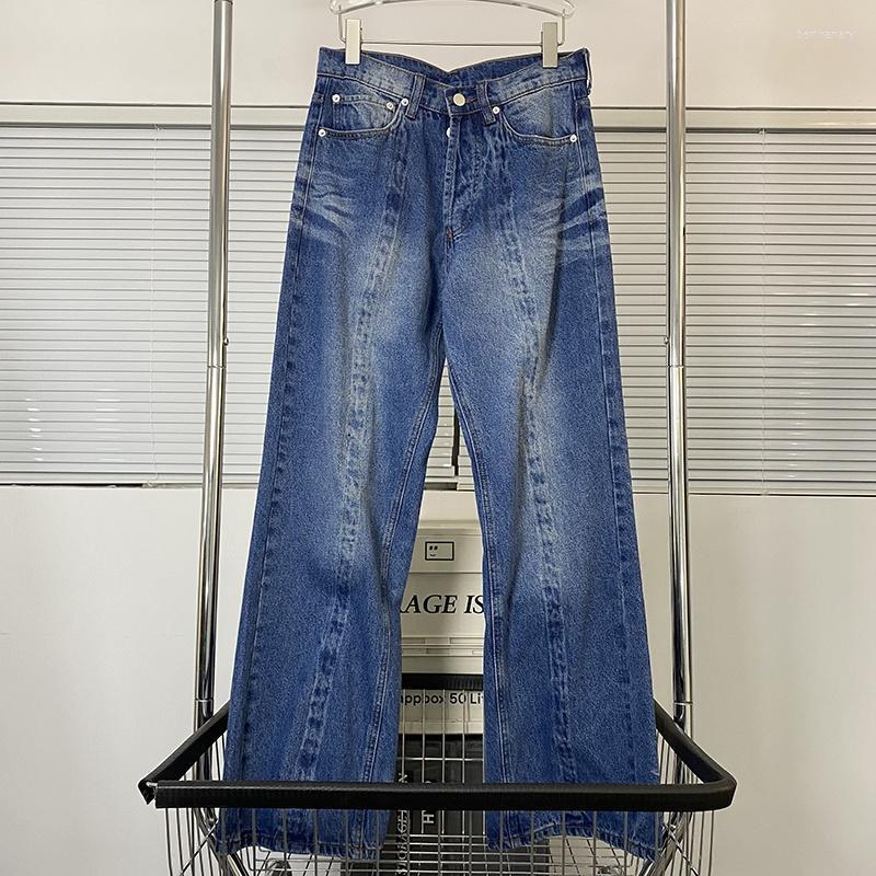 Men's Jeans High Street Oversized Wash Quality Polished Heavy Bell Bottoms Men's And Women's Casual Denim PantsMen's Bert22, Blue
Men's Jeans High Street Oversized Wash Quality Polished Heavy Bell Bottoms Men's And Women's Casual Denim PantsMen's Bert22, Blue