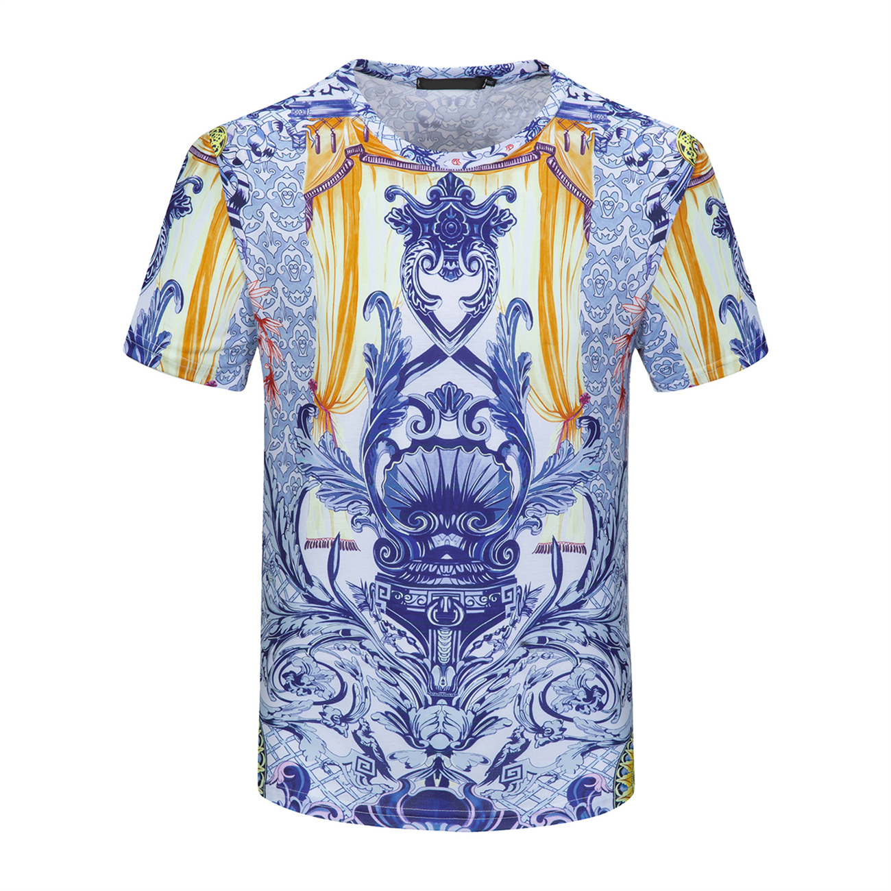 The new European Men's T-Shirts and American designers Vasaki round collar summer cotton Medusa T-shirt beach leisure short sleeveBig yards sizeM-3XL
The new European Men's T-Shirts and American designers Vasaki round collar summer cotton Medusa T-shirt beach leisure short sleeveBig yards sizeM-3XL