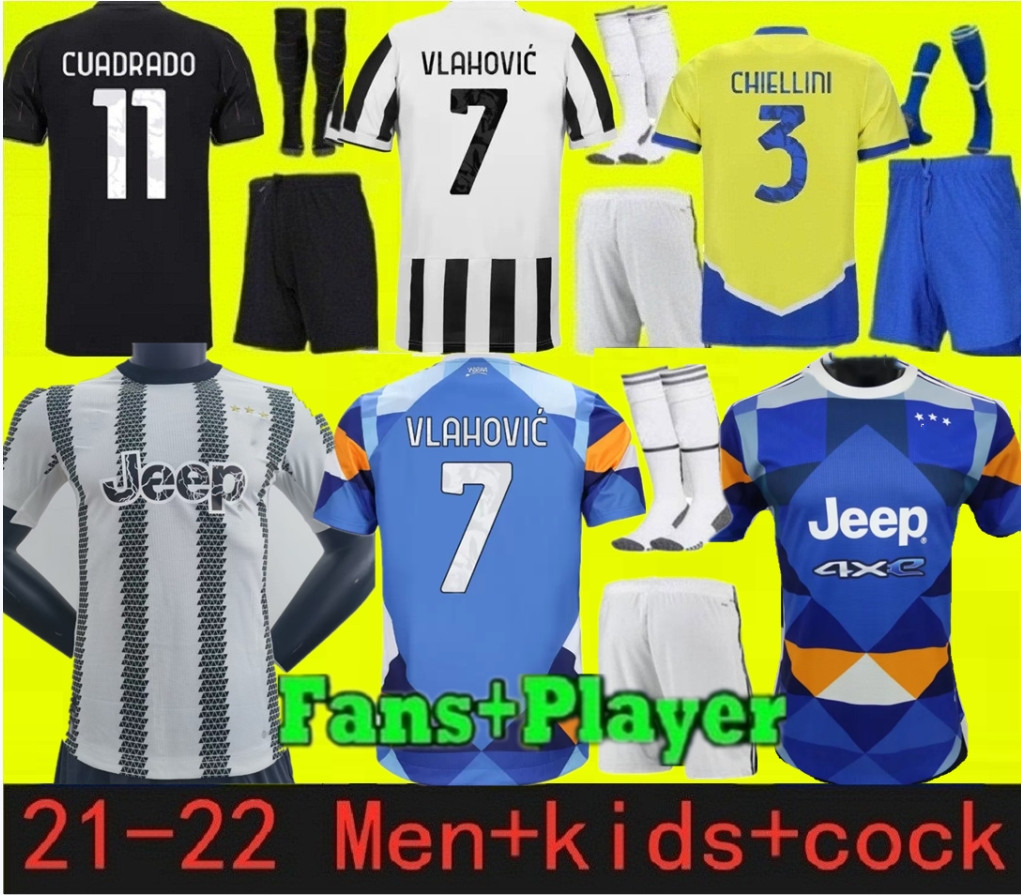 VLAHOVIC JUvEnTuS Soccer Jersey DYBALA CHIESA 2021 2022 bonucci Locatelli 21 22 23 MORATA McKENNIE CHIELLINI adults and kids 6666, Lavender