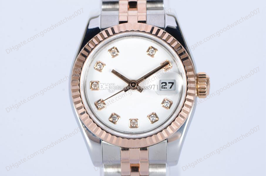 Manufacturer of high quality Asian watches 2813 automatic mechanical ladies jewellery 26 mm white diamond dial rose gold stainless steel strap exquisite watch
Manufacturer of high quality Asian watches 2813 automatic mechanical ladies jewellery 26 mm white diamond dial rose gold stainless steel strap exquisite watch