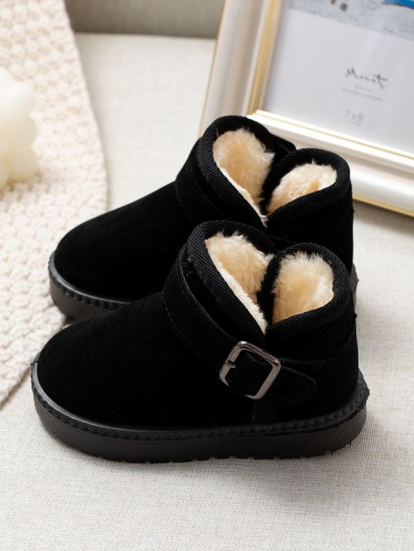 Boys Buckle Detail Snow Boots SHE