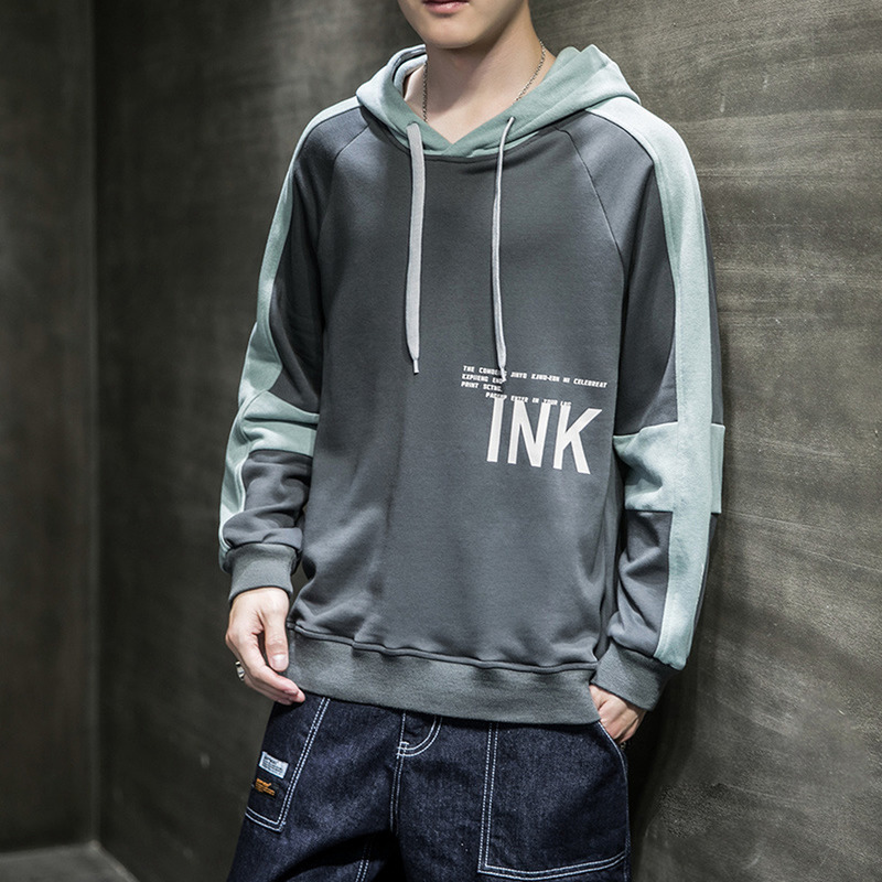 Hooded Sweatshirt Men Side Striped Hoodies Men Hip Hop Autumn Winter Long Sleeve Sweatshirts With Hood Street Fashion Clothes 220816