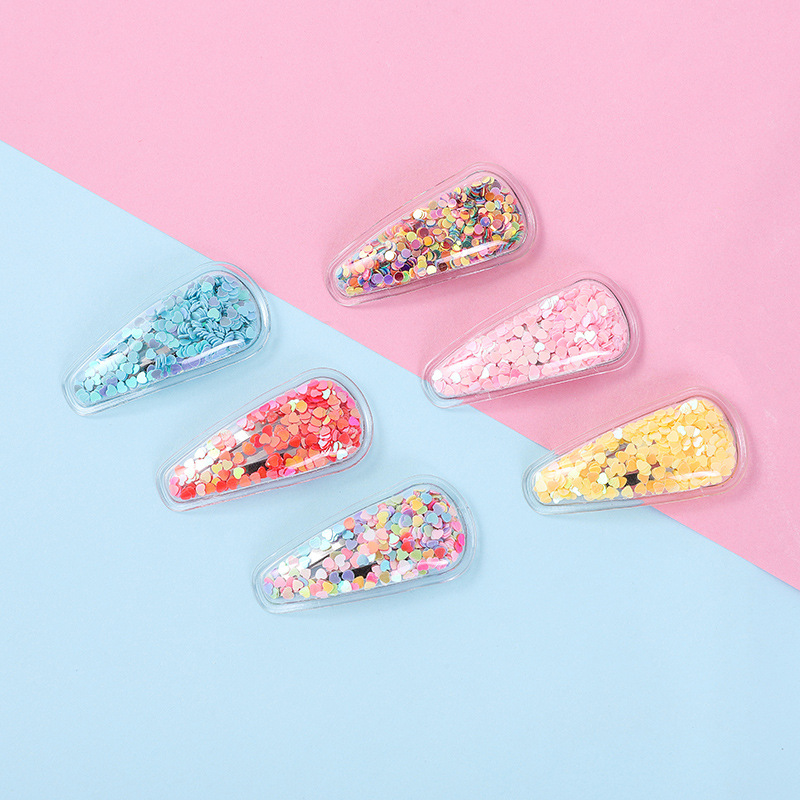 New Children's Princess Hair Clip Cute Baby Flower Duck Clip Girl Broken Bobby Pin Child Barrettes Gifts