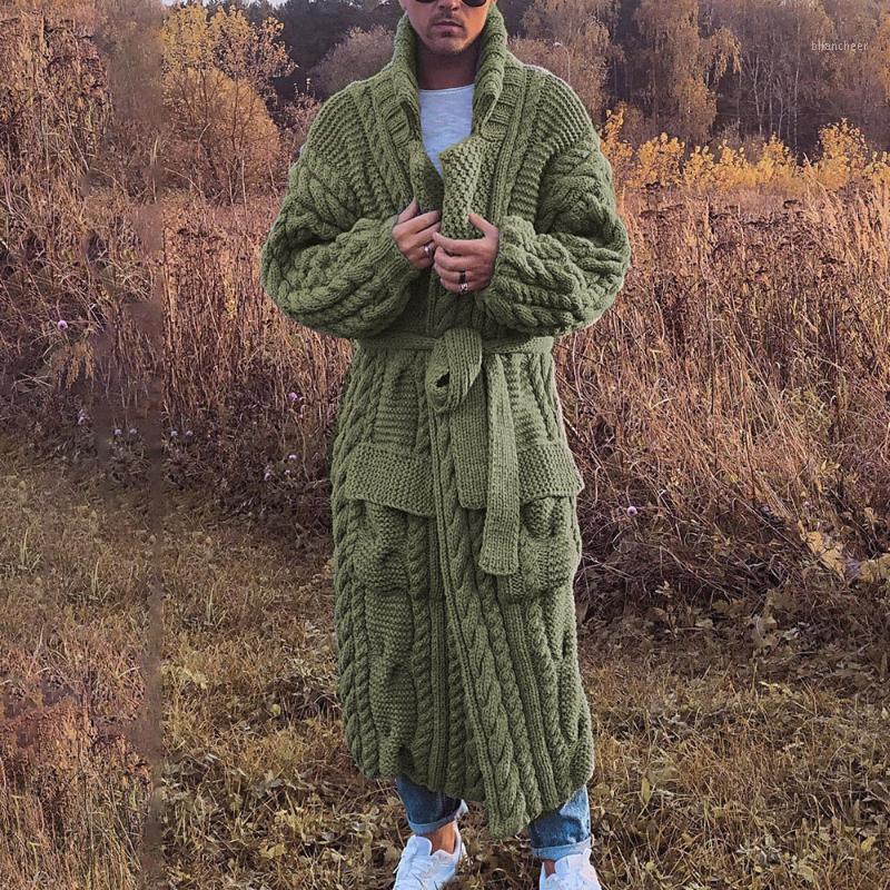 Men's Sweaters Casual Vintage Cardigan Western Loose Plain Patchwork Lace Up Belt Long Stretchy European Fashion Sweater 2022 Autumn, Green
Men's Sweaters Casual Vintage Cardigan Western Loose Plain Patchwork Lace Up Belt Long Stretchy European Fashion Sweater 2022 Autumn, Green