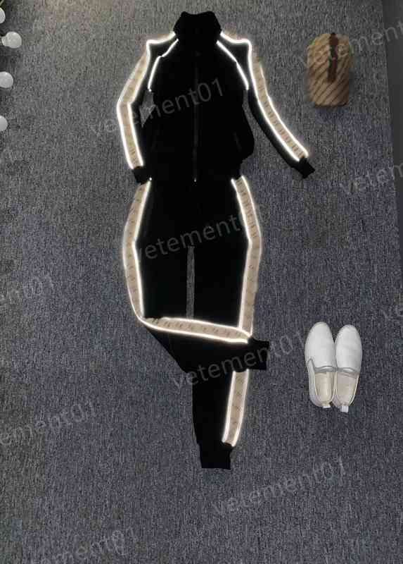 Womens Two Piece Pants Webbing Monogrammed Logo-print Stand-up Collar Zip Jacket With Loose-fitting Sweatpants 2 Piece Sets Luxury Designer Tracksuits, 13
Womens Two Piece Pants Webbing Monogrammed Logo-print Stand-up Collar Zip Jacket With Loose-fitting Sweatpants 2 Piece Sets Luxury Designer Tracksuits, 13