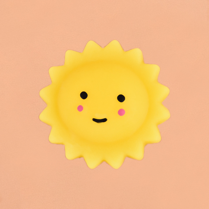 Fidget Toys Squishy Cute Sun Star Ball Kneading Music Kneading Software Decompression Vent Trickery Children's Student Gift