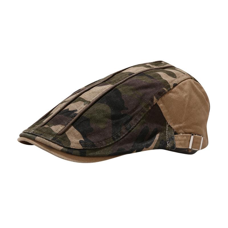 Berets Spring Summer Sboy Caps Men Camouflage Cotton Flat Peaked Cap Women Painter Beret HatsBerets, C-002
Berets Spring Summer Sboy Caps Men Camouflage Cotton Flat Peaked Cap Women Painter Beret HatsBerets, C-002