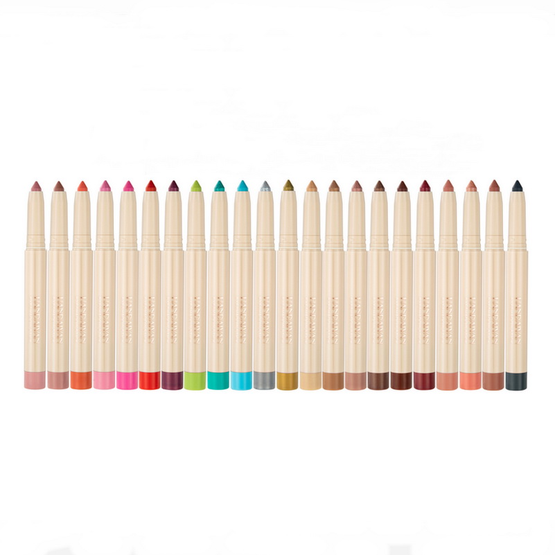Handaiyan Cream Eyeshadow Stick Lying Silkworm Eyeshadows Pen Eyeliner Pencil Double Use Waterproof High Pigment Easy to Wear X250815