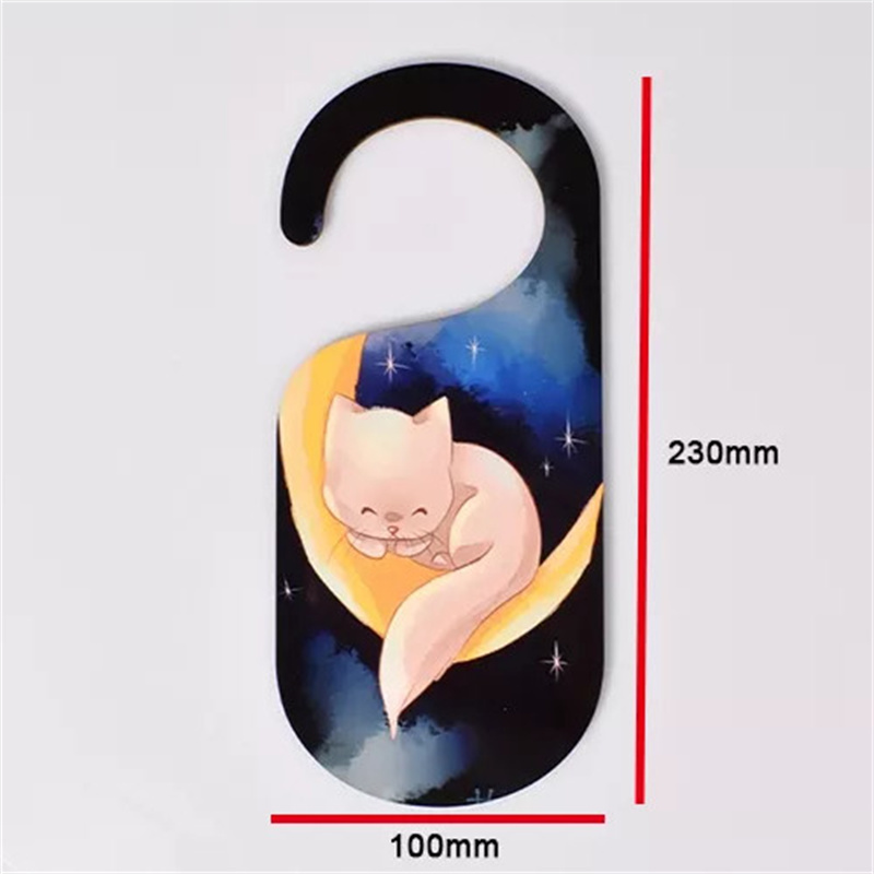 MDF Sublimation Door Hangers Hotel Plaque Blanks Single Side Heat Transfer DIY Home Door Hanger
MDF Sublimation Door Hangers Hotel Plaque Blanks Single Side Heat Transfer DIY Home Door Hanger