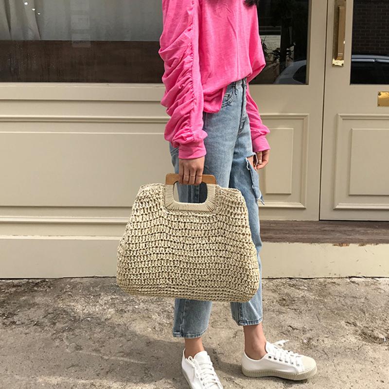 Evening Bags Women Straw Woven Shoulder Bag Summer Beach Vintage Handmade Knitted Totes Casual Daily Holiday Brand Designer Handbags For Gir, Beige
Evening Bags Women Straw Woven Shoulder Bag Summer Beach Vintage Handmade Knitted Totes Casual Daily Holiday Brand Designer Handbags For Gir, Beige