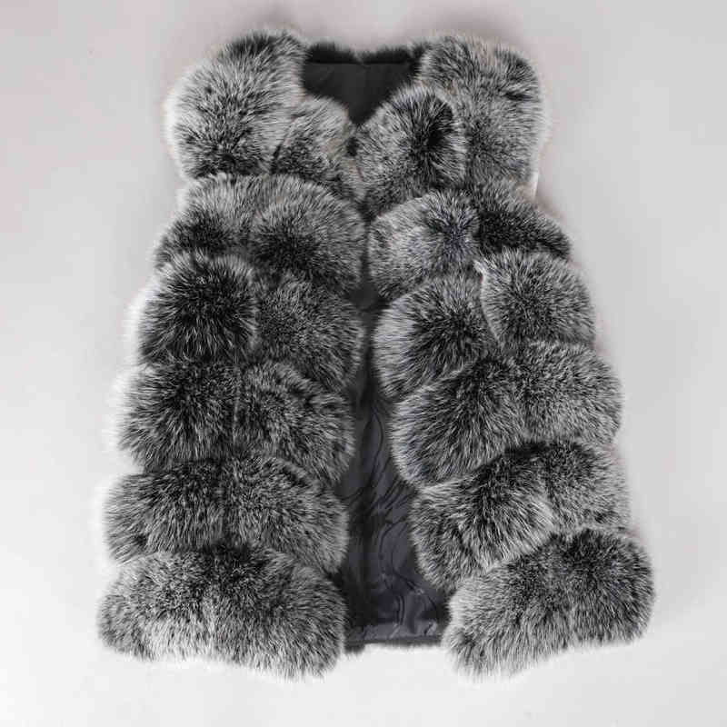 2020 New Winter Jacket Women Natural Fox Fur Vest Sleeveless 68Cm Length J220719, Vest 60cm-5
2020 New Winter Jacket Women Natural Fox Fur Vest Sleeveless 68Cm Length J220719, Vest 60cm-5