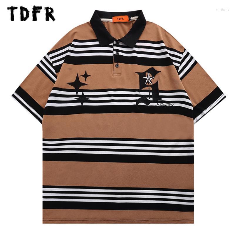 Men's Polos Wide Striped Short Sleeve T-shirt Mens Summer Streetwear Letter Embroidery Lapel Loose Half-Sleeve MenMen's Mild22, Black
Men's Polos Wide Striped Short Sleeve T-shirt Mens Summer Streetwear Letter Embroidery Lapel Loose Half-Sleeve MenMen's Mild22, Black